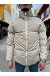 BLUES MODA STRK OVRSZ DİK YAKA ŞIK GÖRÜNÜMLÜ ŞİŞME MONT thumbnail 1