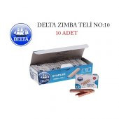 Delta Zımba Teli No:10 10 Paket 10.000 Zımba Teli (HB) - 2