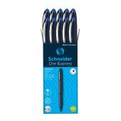 Schneider One Business 0.6 İmza Kalemi 10 Lu Mavi - 2