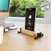 SEOWOOD SEOWOOD AHŞAP AKUSTİK TELEFON & TABLET STANDI. SES ARTIRMA VE SESE AKUSTİK KATMA ÖZELLİĞİİ - 1