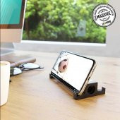 SEOWOOD SEOWOOD AHŞAP AKUSTİK TELEFON & TABLET STANDI. SES ARTIRMA VE SESE AKUSTİK KATMA ÖZELLİĞİİ - 2