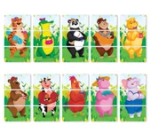 Y.Z. 2+ Yaş Magnet Puzzle Dikkat Geliştiren Zeka Oyunu - 6