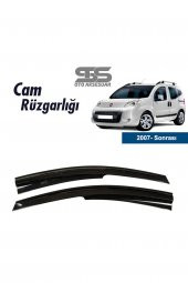 Cam Rüzgarlığı Fiat Fiorino 2007 Sonrası Mügen Tip Piano Black - 1