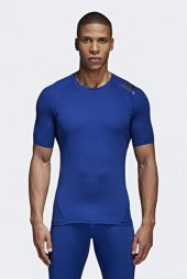 adidas Erkek Antrenman T-shirt - MAVİ - CD7170 - 1