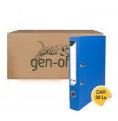 Gen-Of Plastik Klasör Dar Mavi 30 Lu - 1