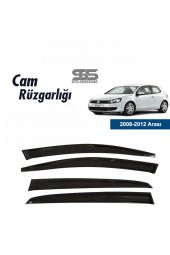 Cam Rüzgarlığı Volkswagen Golf 6 2008-2012 Mügen Tip Piano Black - 1
