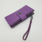 El Tutma Saplı ve Kapaklı Model Kadın Cüzdan - 9