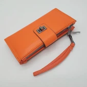 El Tutma Saplı ve Kapaklı Model Kadın Cüzdan - 8