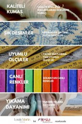 Louis Marie | Tek Kişilik | Pamuk| 3 Parça | Nevresim Takımı | Viven - 4