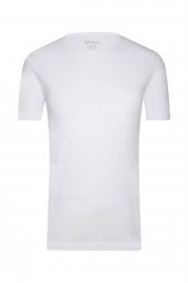 Rahat Kalıp O Yaka Beyaz Erkek Tişört thumbnail 1