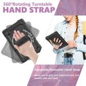 Samsung Galaxy Tab A8 10.5 SM-X200 X205 X207 Kılıf Defender Askılı Pars Case Fuji - 4