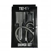 Tema Tetra Mafsallı Askılı Banyo Duş Takımı Seti Krom - 2