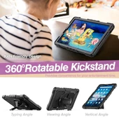 Apple iPad 11.Nesil A16 11inç/10.Nesil 10.9inç Kılıf Defender Askılı Pars Case Fuji - 6