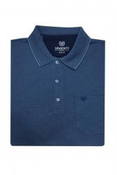 Yakalı Klasik Fit Kısa Kol Erkek Tişört-5306 - 1