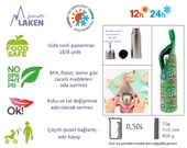 Laken Çelik 18/8 Termos+Neopren Kılflı 0,50L - Sirenas LKL1800.05S thumbnail 4