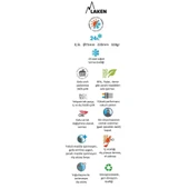 Laken Çelik 18/8 Summit Termos Şişe 0,50L - Siyah LKTS5N thumbnail 3