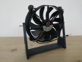 200Mm Pc Fan Tutucu / Masa Standı Plastik Aparat - 1