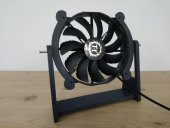200Mm Pc Fan Tutucu / Masa Standı Plastik Aparat - 2