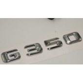 Benz G350 Bagaj Krom Metal 3M 3D Yazı Logo thumbnail 3