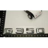 Benz G350 Bagaj Krom Metal 3M 3D Yazı Logo thumbnail 5