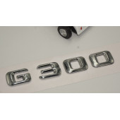 Benz G300 Bagaj Krom Metal 3M 3D Yazı Logo - 3