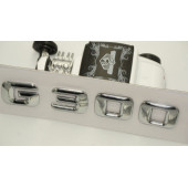 Benz G300 Bagaj Krom Metal 3M 3D Yazı Logo - 4