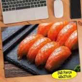 Somon Balığı Deniz Mutfağı 240 Parça Puzzle Yapboz-104653901 - 1