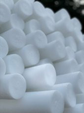 10 Adet Beyaz Renk Yüzme Makarnası, Deniz ve Havuz Makarnası, Köpük Sosis - 1