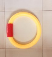 Kilitli Deniz ve Havuz Makarnası, Yüzme Makarnası - SARI-KIRMIZI - 1