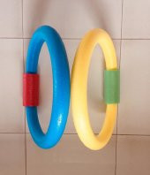 Kilitli Deniz ve Havuz Makarnası, Yüzme Makarnası - SARI-KIRMIZI - 3