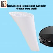 Lüks Mobilya Kanepe Sehpa TV Ünitesi Koltuk Ayağı 14 cm Beyaz Baza Ayak - 3