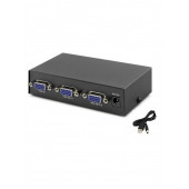 Vga Splitter Switch 2 Port Çoklu Ekran Çoklayıcı - 1