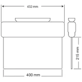 Arsel Arselite AE-1221-L Sıva Üstü Floresanlı Acil Çıkış Yönlendirme Armatürü Sürekli ve Kesintide 60 Dak. Yanan 500 Lümen LED - 3