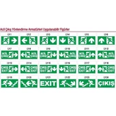 Arsel Starlite AE-01213-L-Dali Acil Çıkış Yönlendirme Armatürü Sürekli ve Kesintide 180 Dak. Yanan 500 Lümen LED thumbnail 5