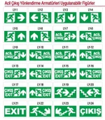 Arsel Sfs Sıva Altı SFS30-3-L-SA Acil Çıkış Yönlendirme Armatürü Sürekli ve Kesintide 180 Dak. Yanan 10xF LED - 4