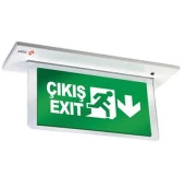 Arsel Sfs Sıva Altı SFS24-3-L-SA Acil Çıkış Yönlendirme Armatürü Sürekli ve Kesintide 180 Dak. Yanan 10xF LED - 1