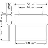 Arsel Arselite Eko AE-1223-S Sıva Üstü Led\'li Acil Çıkış Yönlendirme Armatürü Sürekli ve Kesintide 180 Dak. Yanan 19 LED 120 Lümen - 2