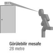Arsel Arselite Eko AE-1223-L Sıva Üstü Led'li Acil Çıkış Yönlendirme Armatürü Sürekli ve Kesintide 180 Dak. Yanan 19 LED 120 Lümen - 3