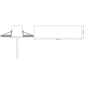 Arsel Arselite Eko AE-2223-L Sıva Altı Acil Çıkış Yönlendirme Armatürü Sürekli ve Kesintide 180 Dak. Yanan 19 LED - 3