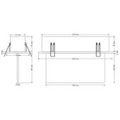 Arsel Arselite Eko AE-2223-L Sıva Altı Acil Çıkış Yönlendirme Armatürü Sürekli ve Kesintide 180 Dak. Yanan 19 LED - 2