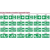 Arsel Twinlite TW-121-L Acil Çıkış Yönlendirme Armatürü Sürekli ve Kesintide 90 Dak. Yanan LED + LED - 5