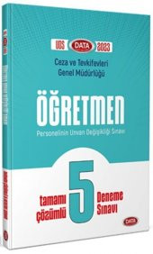 Data Yayınları 2023 GYS UDS Ceza Tevkifevleri Öğretmen 5 Deneme - 1