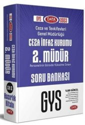 Data 2023 GYS Adalet Bakanlığı Ceza Tevkifevleri Ceza İnfaz Kurumu 2. Müdürlük Soru Bankası - 1