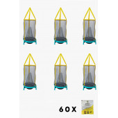 6 FLIES INN HG KARASİNEK TUZAĞI VE 60 ADET 25GR YEM - 1