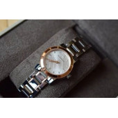 Burberry The City BU9214 Diamond Rose Gold Ve Gümüş Kordonlu Kadın Kol Saat - 4