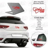 Amasya İli 05 Plaka Kodu Memleket Kırmızı Yarış Pisti Sticker - Oto Araba Etiket, Aksesuar, Tuning - 1