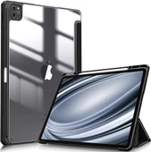 Apple iPad Pro 12.9 4. 3. Nesil Kılıf Grafiti Şeffaf Kalem Bölmeli A2229-32-33 A20-69 A1895-76 A1983 - 4