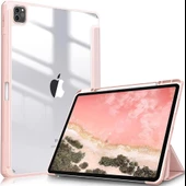 Apple iPad Pro 12.9 4. 3. Nesil Kılıf Grafiti Şeffaf Kalem Bölmeli A2229-32-33 A20-69 A1895-76 A1983 - 5