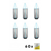 6 adet FLIES INN LITE Karasinek Tuzağı + 60 ADET 25GR SİNTUT ÇEKİCİ YEM İLE BİRLİKTE - 1