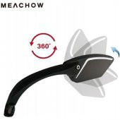 Meachow ME-002SR Sağ Bisiklet Aynası Kelepçe Montaj Gümüş Lens - 2